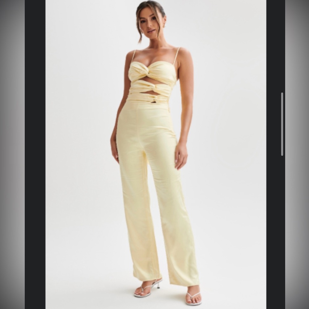 Meshki Light Yellow Jumpsuit